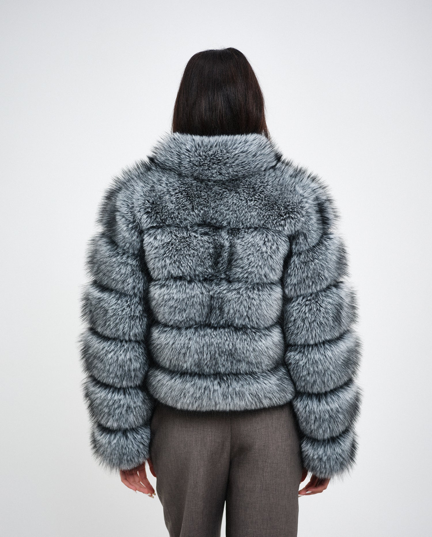 Silver Frost Horizontal Fox